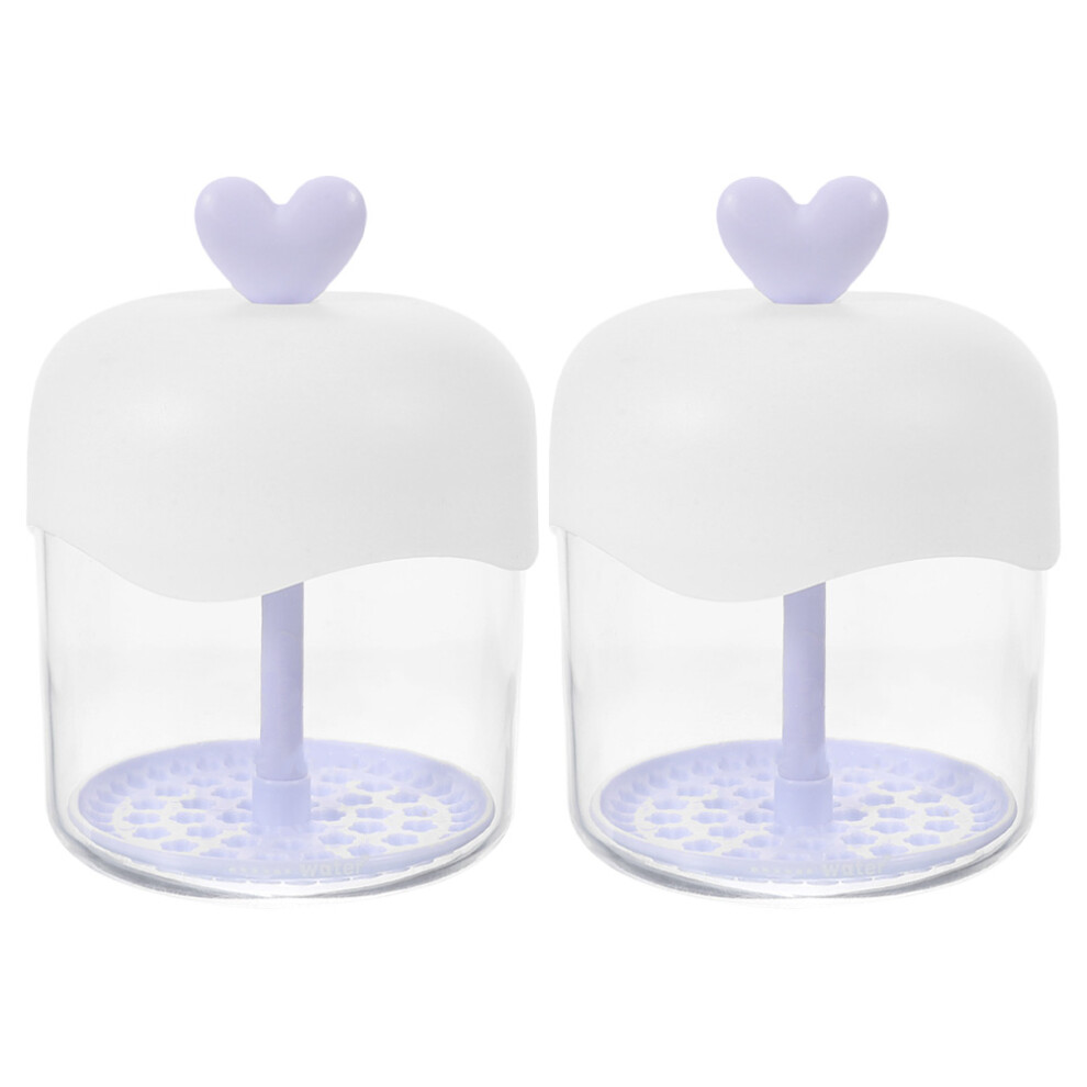 Villcase 4Pcs Transparent Facial Foam Maker Rich Foam For Skincare Routine