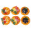 18Pcs Realistic PU Simulation Egg Tart Cakes Fake Dessert Table Props 1