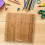 Bamboo Sensory Play Writing Board Toddler Grip Trainer Reusable 5