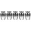 5Pcs Silver Alloy Mini Pet Urns for Ashes Compact Keepsake Containers 11
