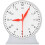 24 Hour Learn To Tell Time Plastic Clock Teaching Aid Educational Toy 1