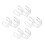 4 Sets Multi-Functional Acrylic Bat Display Stand Storage Rack 7