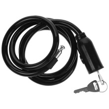 3Pcs Durable Black Bike Cable Lock Chain Heavy Duty Lock for E-Bikes