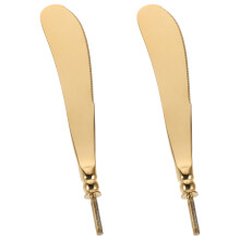 2Pcs Golden Stainless Steel Salad & Dinner Cutter