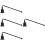 4Pcs Black Metal Candle Snuffer Flame Extinguisher Tool 9