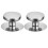 6Pièces Bouton Pot Argent Confortable Antichaleur 1