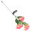 3Pcs Pink Hydrangea Solar Stake Lamp Solar Powered Garden Decor Lights 9