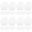 20Pcs Acrylic DIY Irregular Mirror Sheets Silver Decorative Mirrors 7