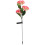 3Pcs Pink Hydrangea Solar Stake Lamp Solar Powered Garden Decor Lights 2