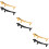 6Pcs Metal Chopstick Rest Practical Cutlery Organizer for Dining Table 11