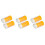 6Pcs Professional Orange Bee Queen Marking Cage for Apiary Storage 9
