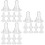 30Pcs Transparent Silicone Lamb Feeding Nipples Durable Bite Resistant 10