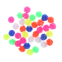 36 Pcs Round Luminous Plastic Bike Spoke Beads Decorations
