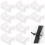 500Pcs Type Cable Tie Bases Durable Plastic Wire Holders 1