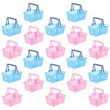 20Pcs Mini Shopping Baskets With Handle For Retail And Supermarket Use