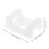 500Pcs Type Cable Tie Bases Durable Plastic Wire Holders 3