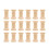 60Pcs Durable Beige Wood Spools for Sewing Thread Craft Bobbins 1