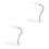 2Pcs Transparent Doll Model Stand with Stable Base Adjustable Display 5