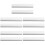 10Pcs White Plastic Poster Tubes for Storage Art Carrying Case 8
