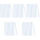 50Pcs Blue Plastic Spine Bars Loose Leaf Binder Clips 5
