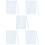 50Pcs Blue Plastic Spine Bars Loose Leaf Binder Clips 10
