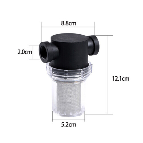 Water Pipe Filter Cleaner Pre Filter For Household Purifier 2Cm Diameter 1