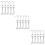 15 Pcs Pancetta Hanging Hook Up Stainless Steel 9