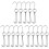 15 Pcs Pancetta Hanging Hook Up Stainless Steel 2