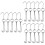 15 Pcs Pancetta Hanging Hook Up Stainless Steel 6