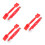 3Sets Professional Red Plastic Screen Roller and Spade Tool Set 4