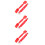 3Sets Professional Red Plastic Screen Roller and Spade Tool Set 6
