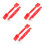 3Sets Professional Red Plastic Screen Roller and Spade Tool Set 9