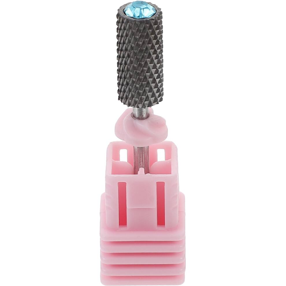 Villcase Blue 4Pcs Manicure Nail Drill Bits Metal For Nail Art And Cuticle Care