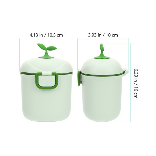 Raindrops Formula Travel Container Formula Dispenser Pp 1set 6.3x4.1in 1