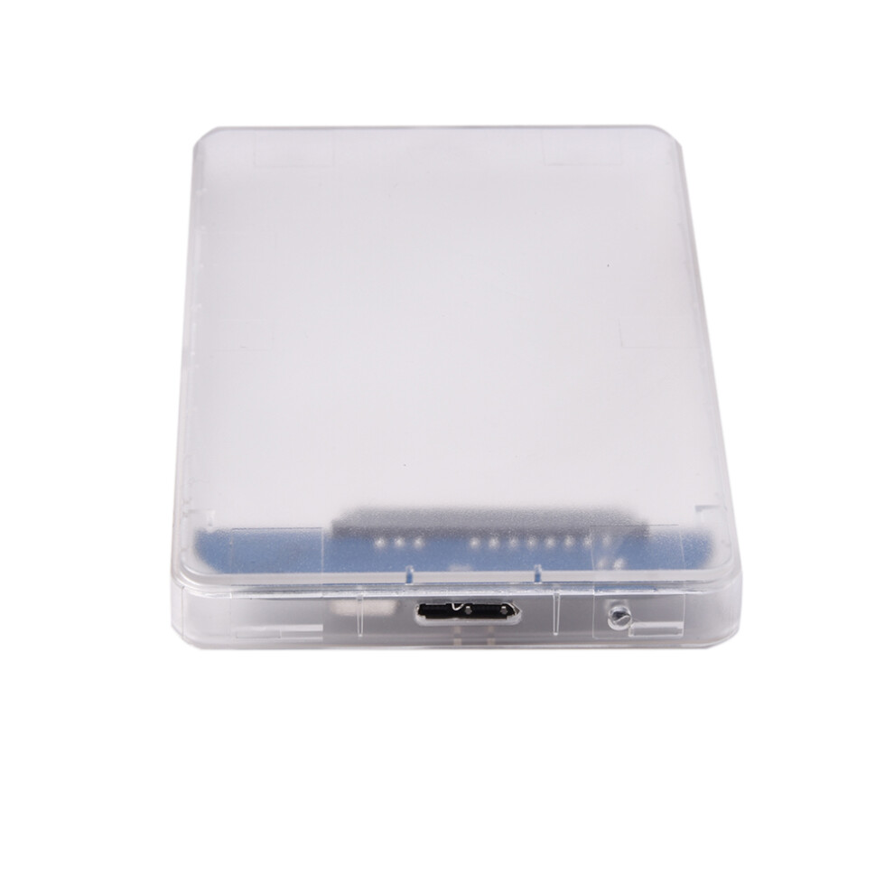1Pc Usb 3.0 Micro External Hard Drive Enclosure For 2.5 Inch Sata 3354139766786