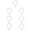 7Pcs Aromatherapy Diffuser Pendant Necklace White Braided Rope Jewelry 11