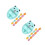 24Pcs Cute Plug Hooks ABS Adhesive Cable Organizers Kitchen 8