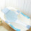 2Pcs Sky-Blue Bath Mesh Tub Net Baby Support Sling for Hands-Free Bath 9