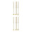 8Pcs Handcrafted Brass Incense Spoon and for Elegant Home Use 9
