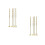 8Pcs Handcrafted Brass Incense Spoon and for Elegant Home Use 10