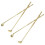 8Pcs Handcrafted Brass Incense Spoon and for Elegant Home Use 2
