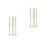 8Pcs Handcrafted Brass Incense Spoon and for Elegant Home Use 4