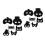 2Sets Delicate Halloween Scratch Paper Kids DIY Mask 10
