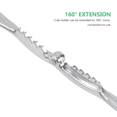 Crab Eating Tools Stainless Steel 1set 6.3*1.2in 1