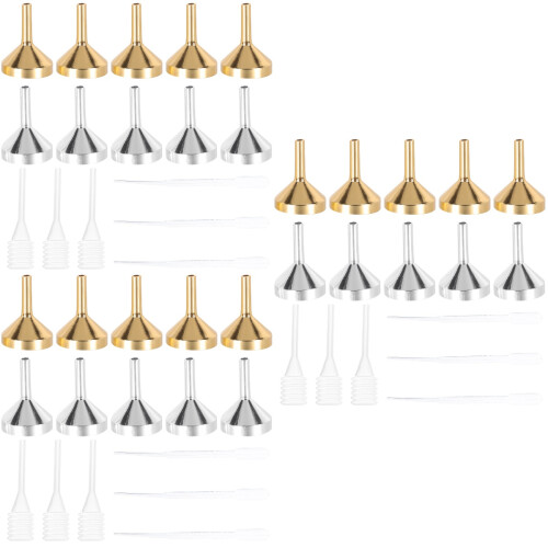 3Sets Compact Multi-Purpose Small Funnels for Filling Perfume and Oils 1