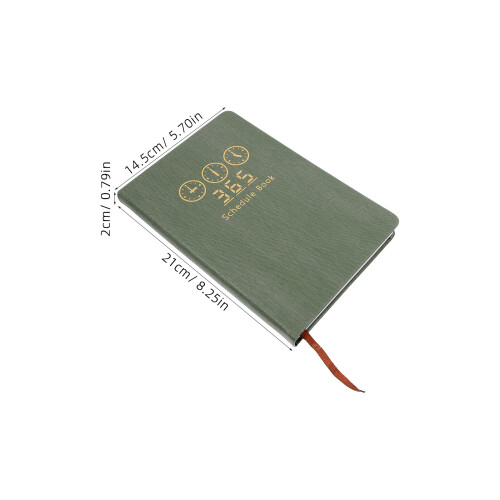 Papier Planner Organizer Multikleur Voor Studie En Werk 2025 2