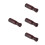 4Pcs Ergonomic Wood Foosball Table Handles Easy Replace Soccer Grips 6
