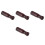 4Pcs Ergonomic Wood Foosball Table Handles Easy Replace Soccer Grips 8