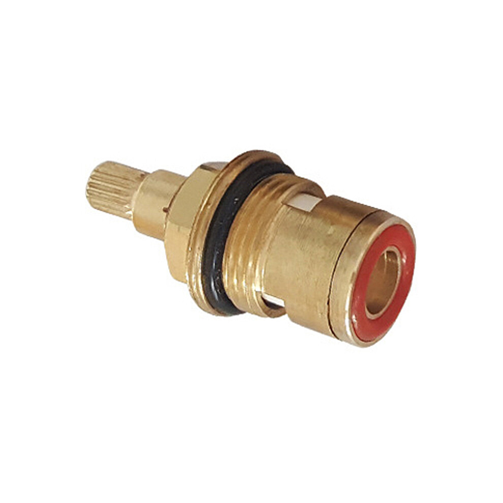 3Pcs Ceramic Faucet Core Brass Hot Cold Water Tap For Bathroom Use 3354139768612
