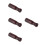 4Pcs Ergonomic Wood Foosball Table Handles Easy Replace Soccer Grips 4